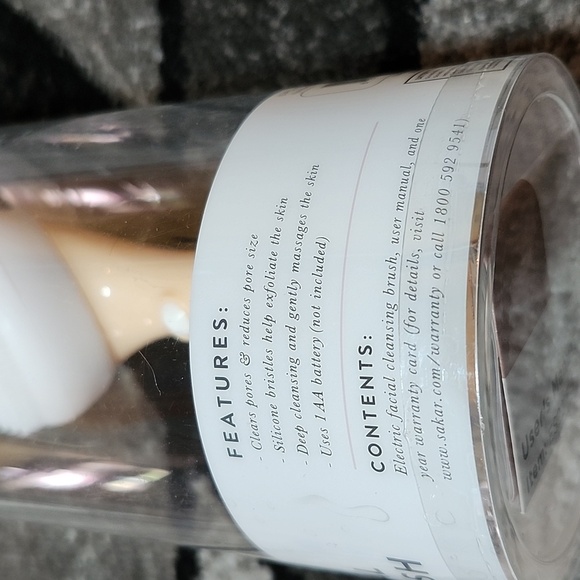 ROSE GOLD COMPACT MIRROR FACIAL CLEANSING BRUSH DELUXE EYELASH CURIER BUNDLE - Picture 10 of 14